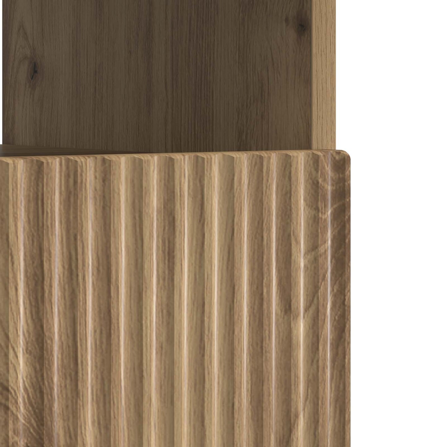 LED TV-skab Artisan-eg Konstrueret træ