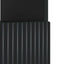 LED TV-skab Sort Konstrueret træ
