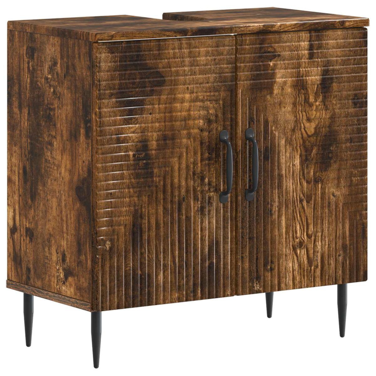 Badeværelsesskabsunder HAARLEM Røget eg 59,5 x 31,5 x 59 cm