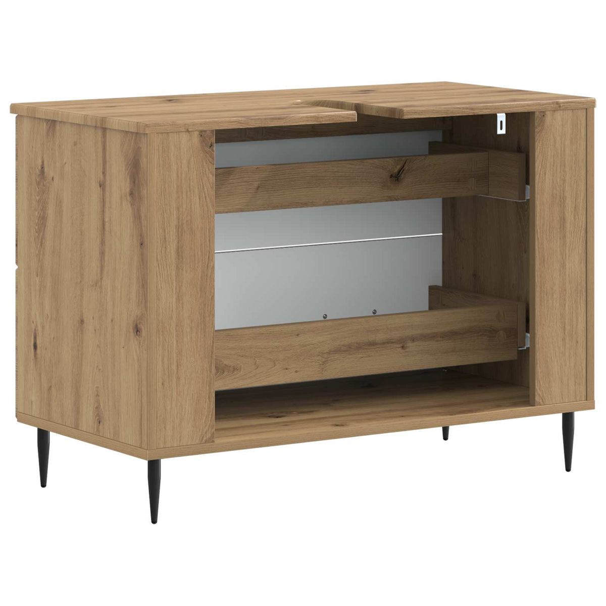 Badeværelsesskabsunder HAARLEM Artisan-eg 82 x 41 x 58,5 cm