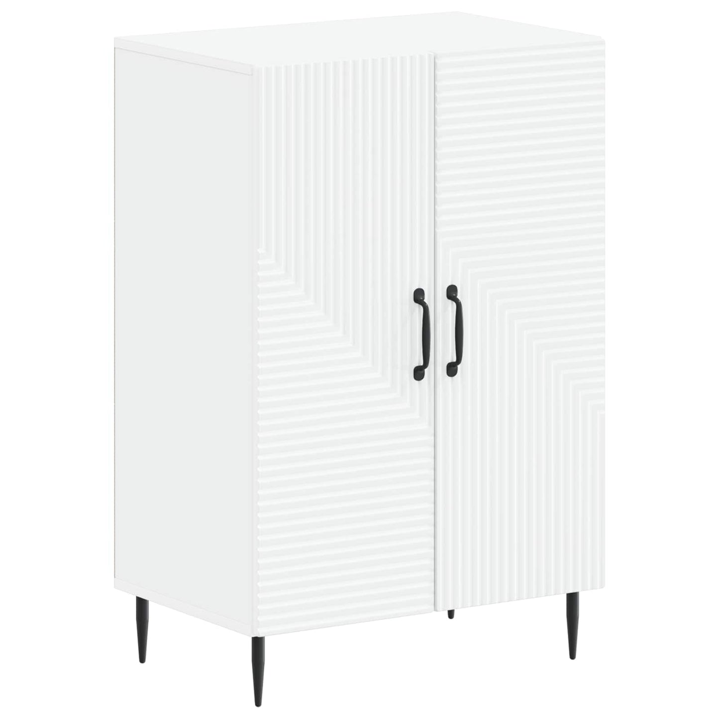 Sko skab HAARLEM 59,5 x 39,5 x 89,5 cm Konstrueret træ Hvid