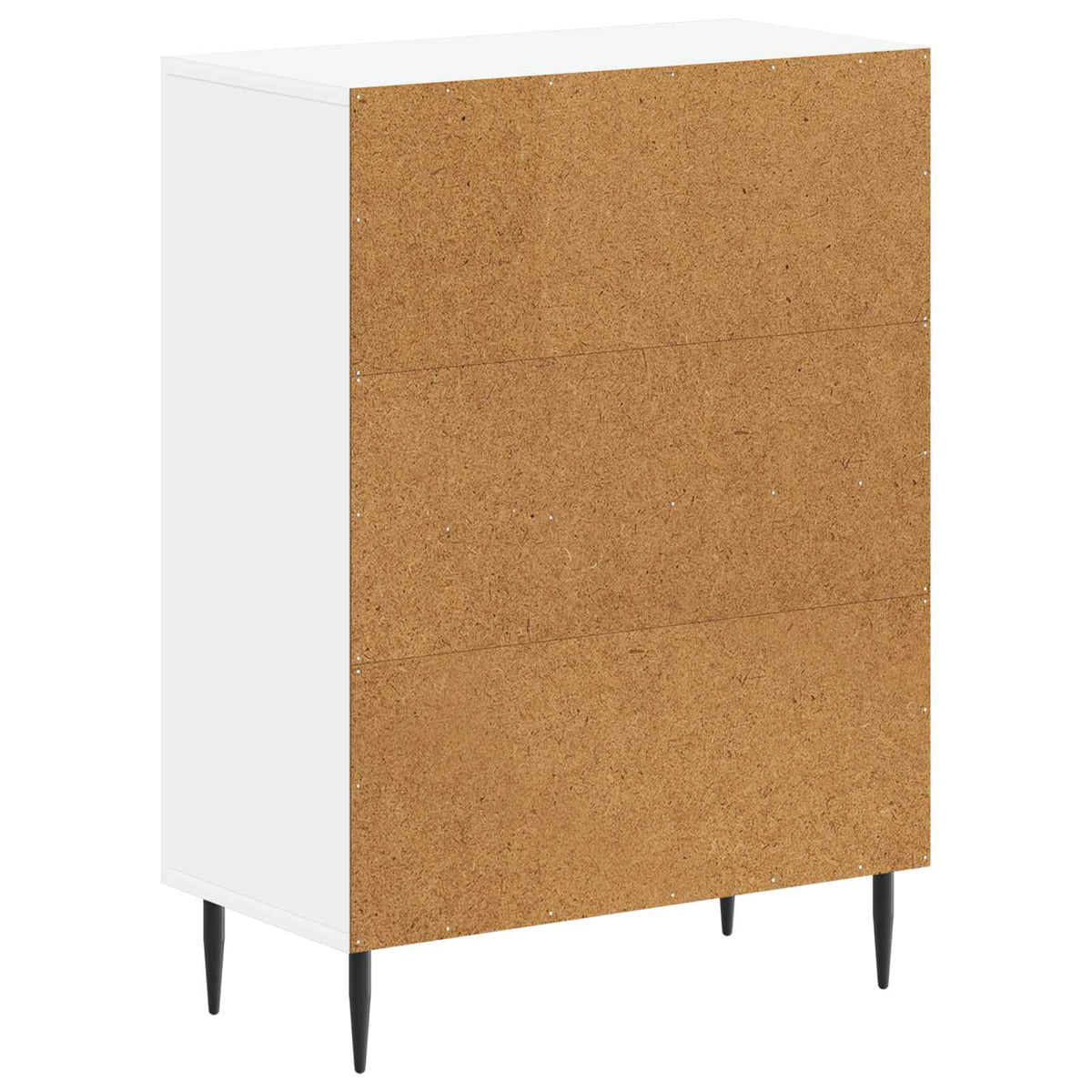 Sko skab HAARLEM 59,5 x 39,5 x 89,5 cm Konstrueret træ Hvid