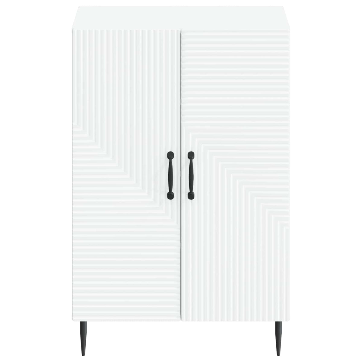 Sko skab HAARLEM 59,5 x 39,5 x 89,5 cm Konstrueret træ Hvid