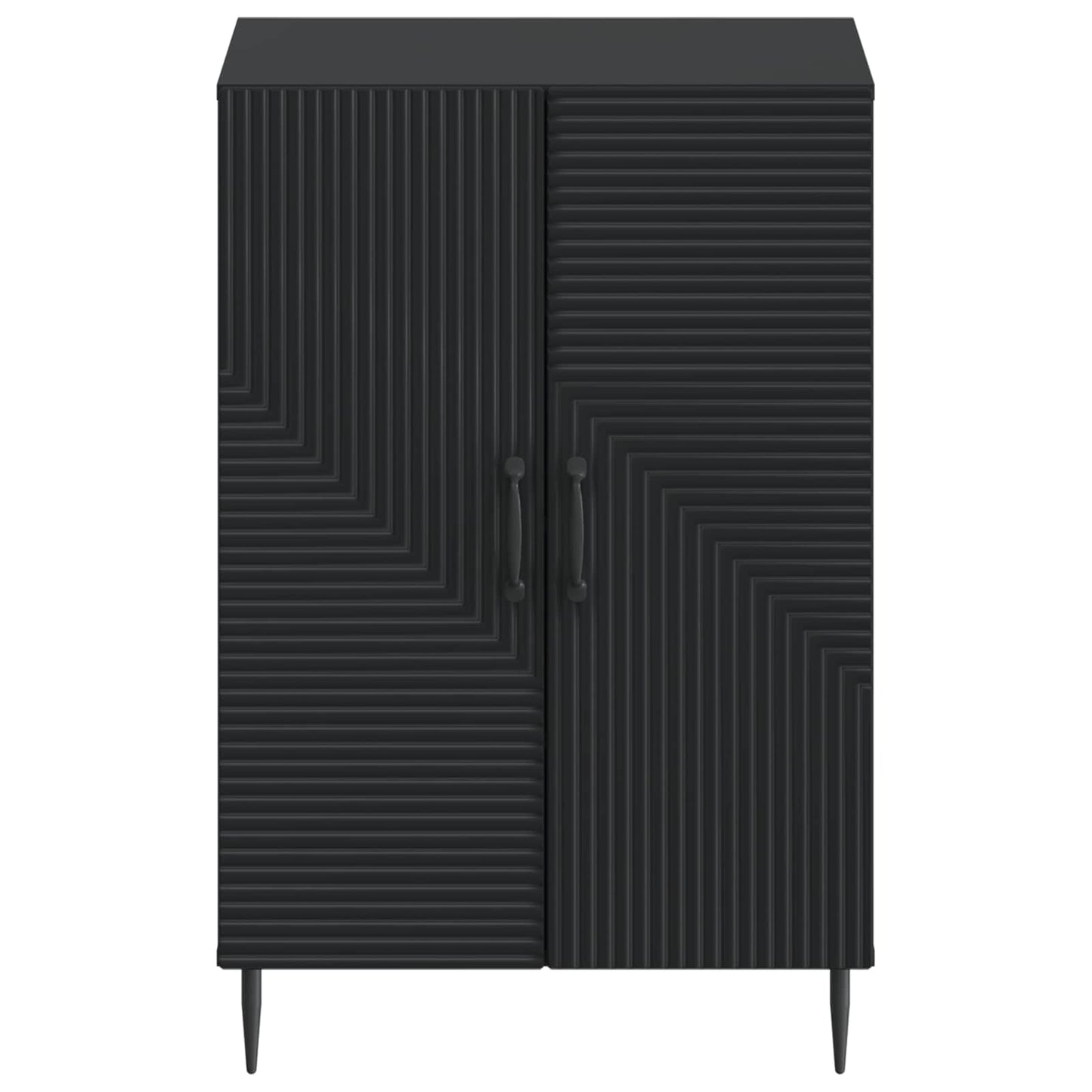 Sko skab HAARLEM 59,5 x 39,5 x 89,5 cm Konstrueret træ Sort