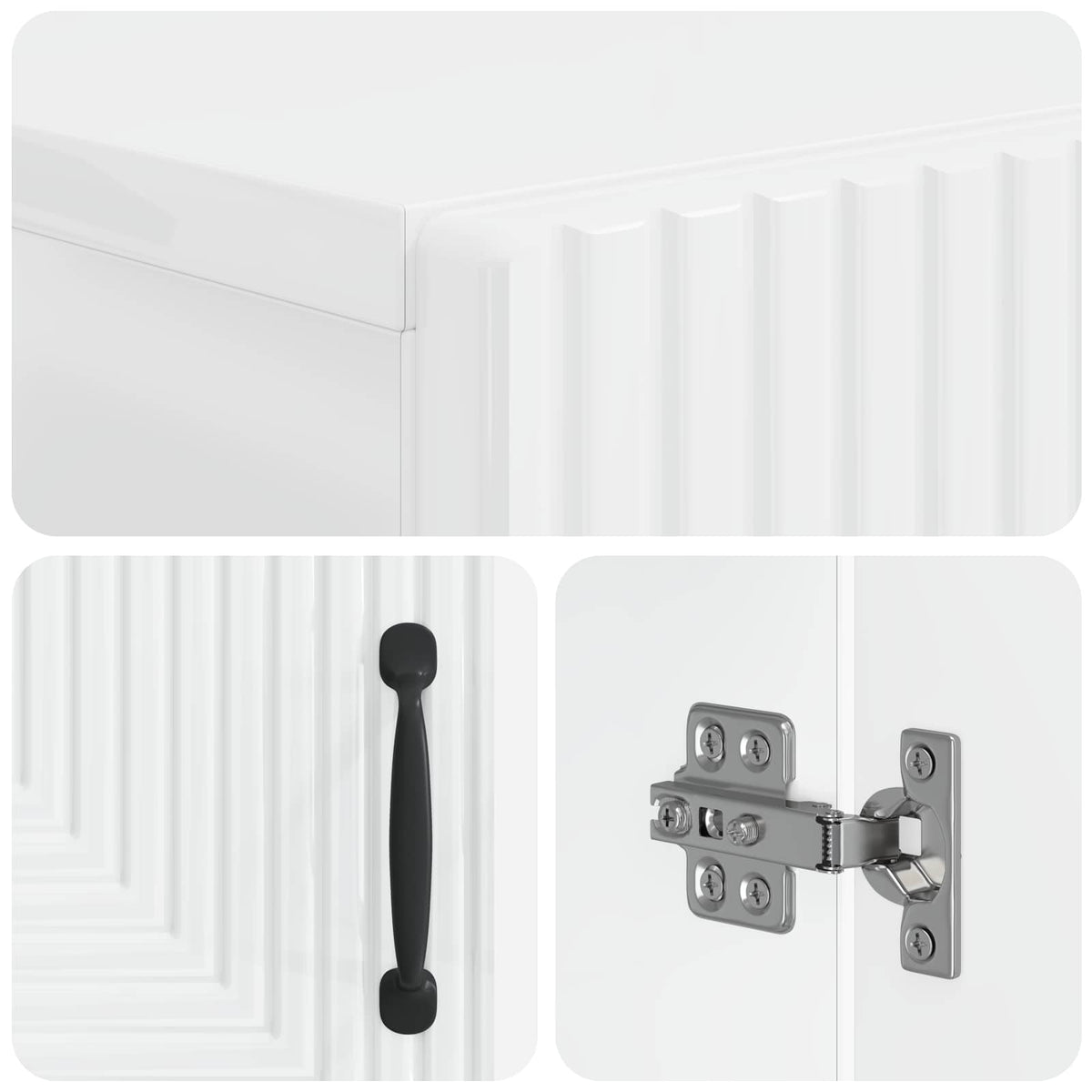 Sko skab HAARLEM 59,5 x 39,5 x 89,5 cm Konstrueret træ