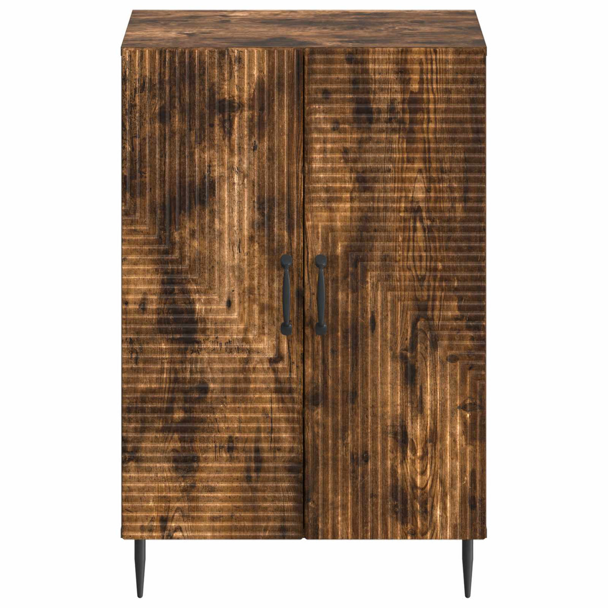 Sko skab HAARLEM 59,5 x 39,5 x 89,5 cm Konstrueret træ Røget eg