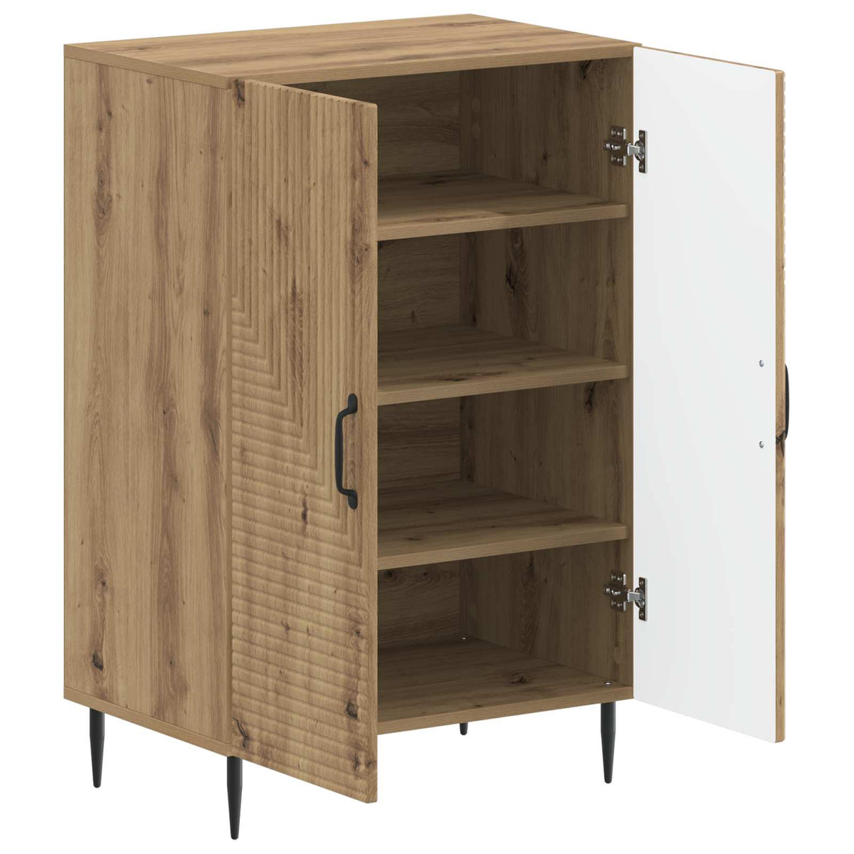 Sko skab HAARLEM 59,5 x 39,5 x 89,5 cm Konstrueret træ