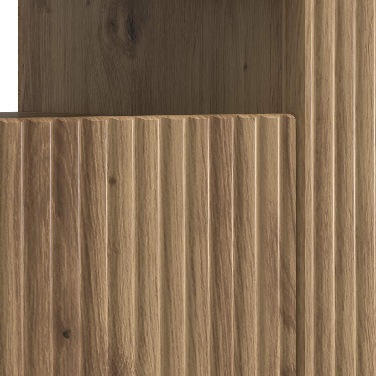 LED TV-skab Artisan-eg Konstrueret træ