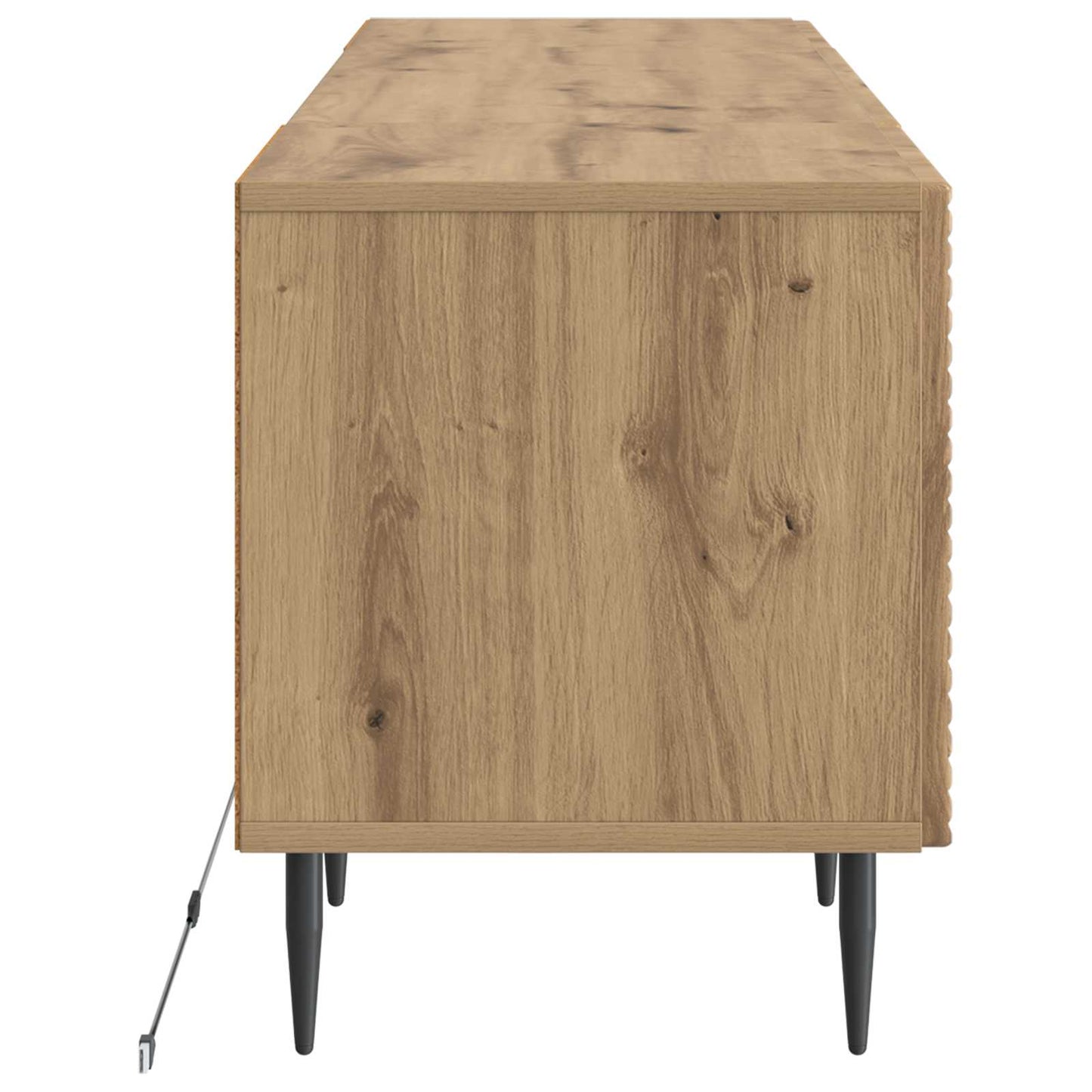 LED TV-skab Artisan-eg Konstrueret træ