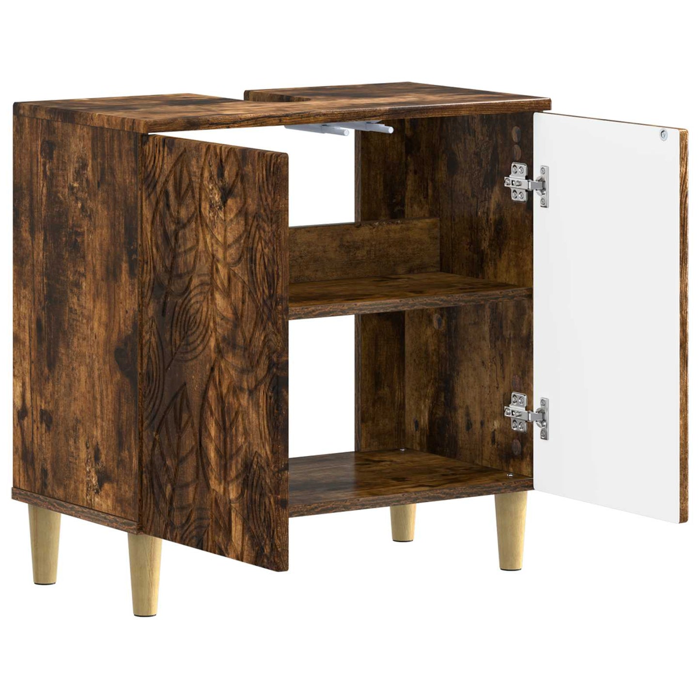 Badeværelsesskabsunder DELFT Røget eg 59,5 x 31,5 x 59 cm
