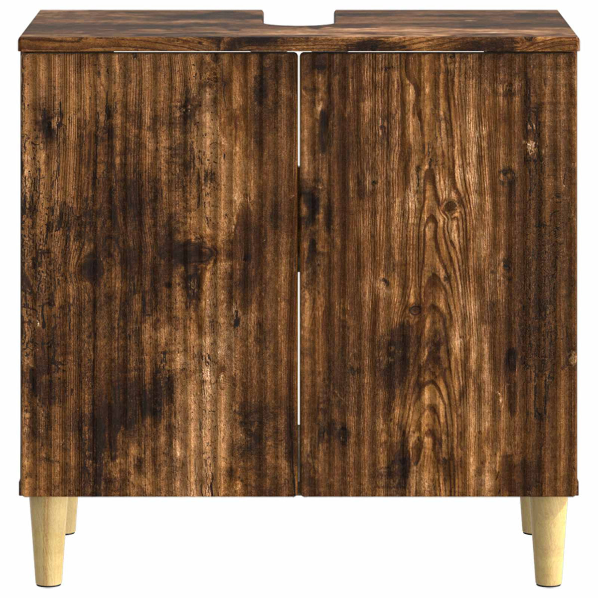 Badeværelsesskabsunder DELFT Røget eg 59,5 x 31,5 x 59 cm