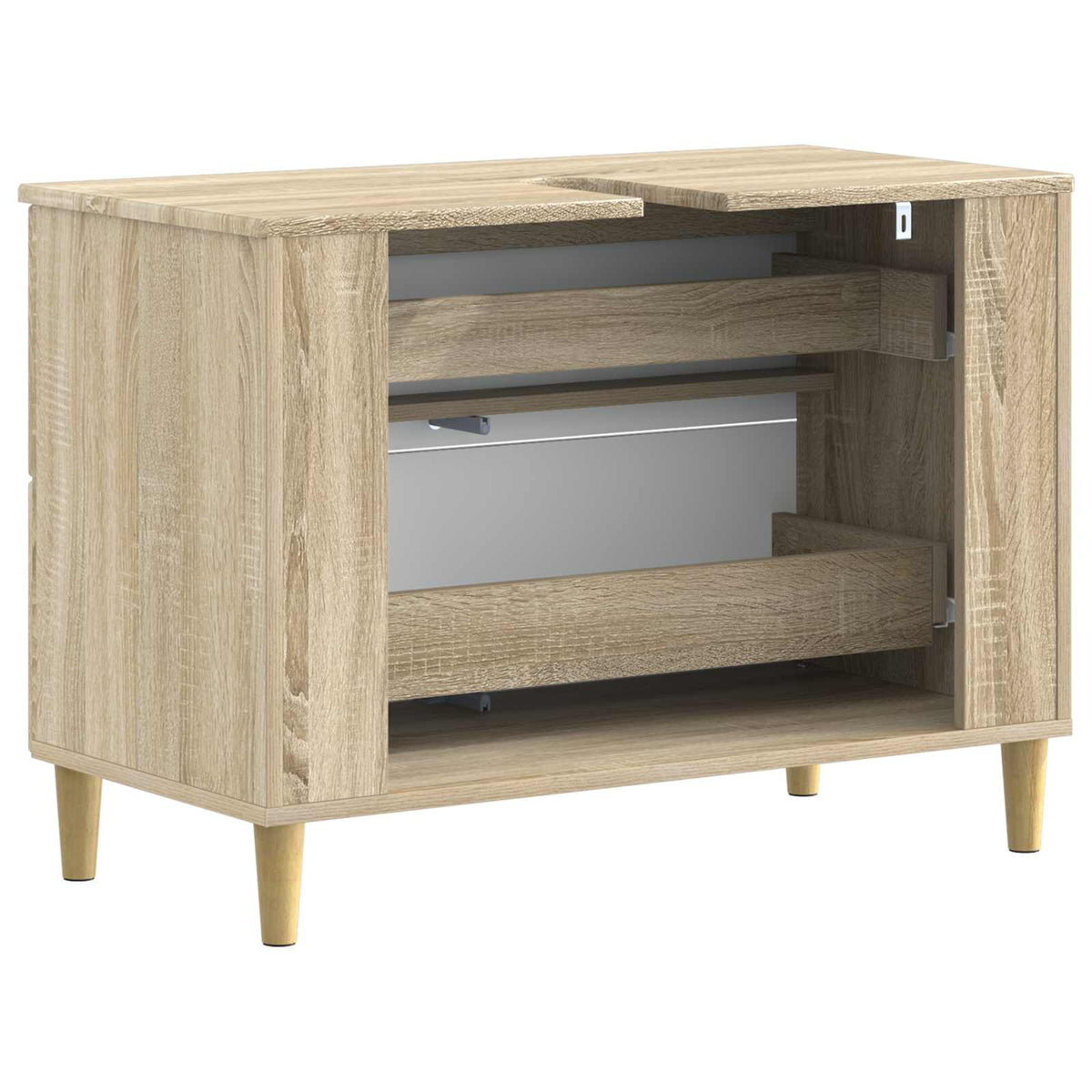 Badeværelsesskabsunder DELFT Sonoma-eg 82 x 41 x 59 cm