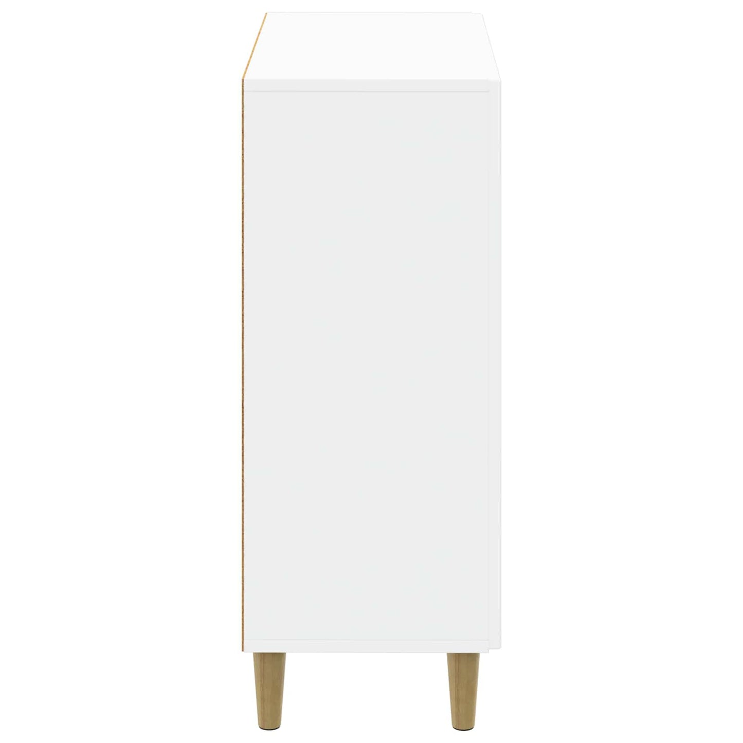 Sko skab DELFT 59,5 x 39,5 x 90 cm Konstrueret træ Hvid