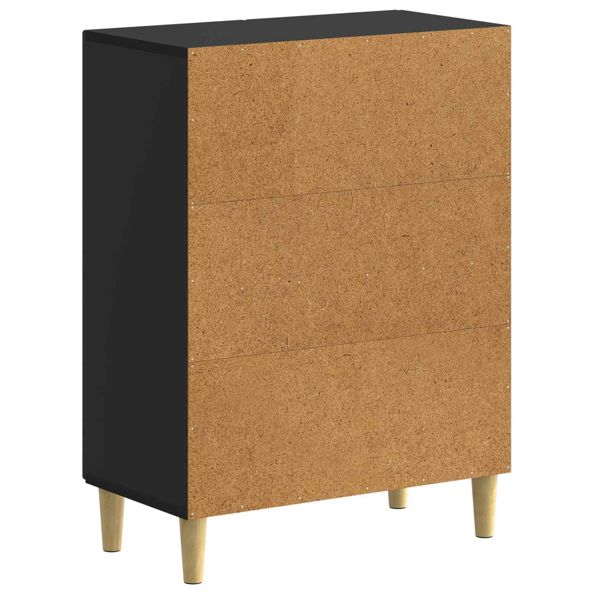Sko skab DELFT 59,5 x 39,5 x 90 cm Konstrueret træ Sort
