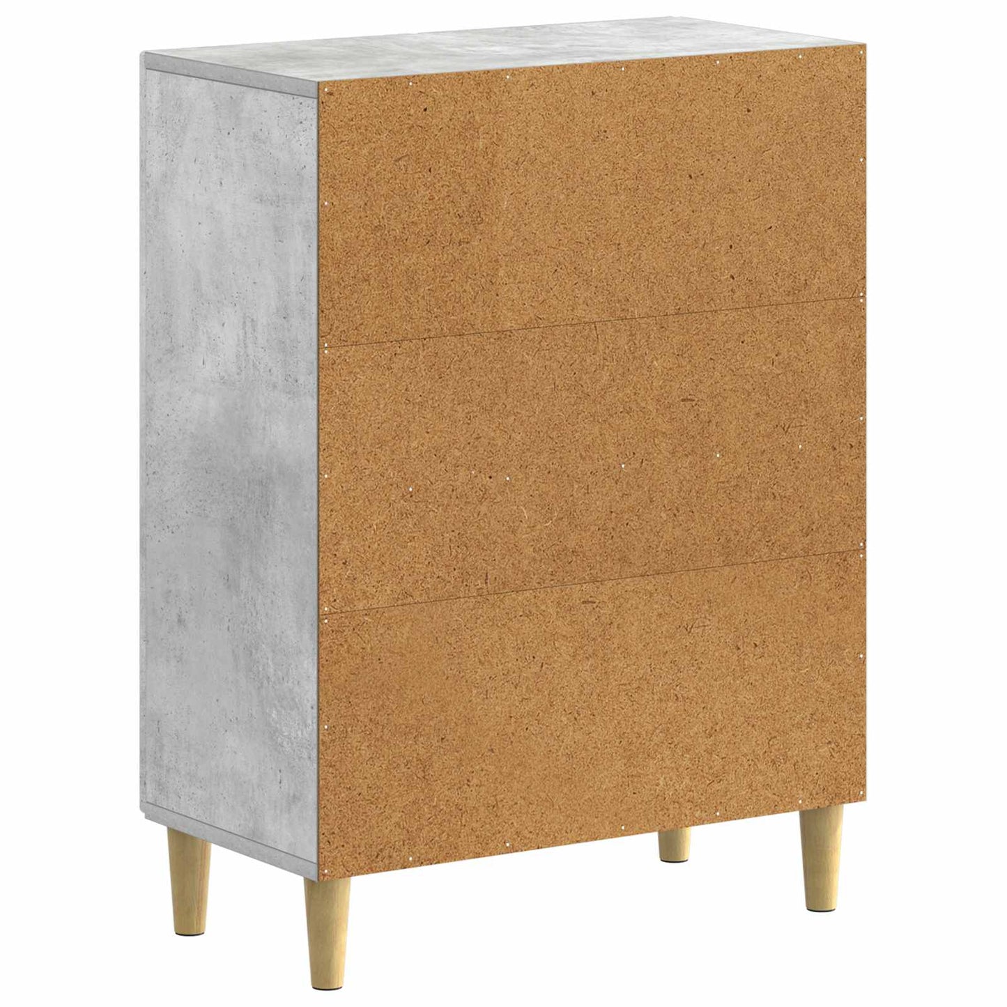 Sko skab DELFT 59,5 x 39,5 x 90 cm Konstrueret træ Betongrå