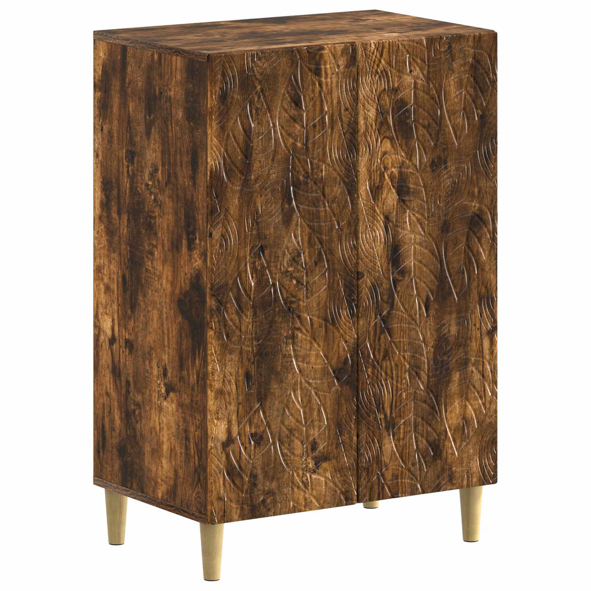 Sko skab DELFT 59,5 x 39,5 x 90 cm Konstrueret træ Røget eg