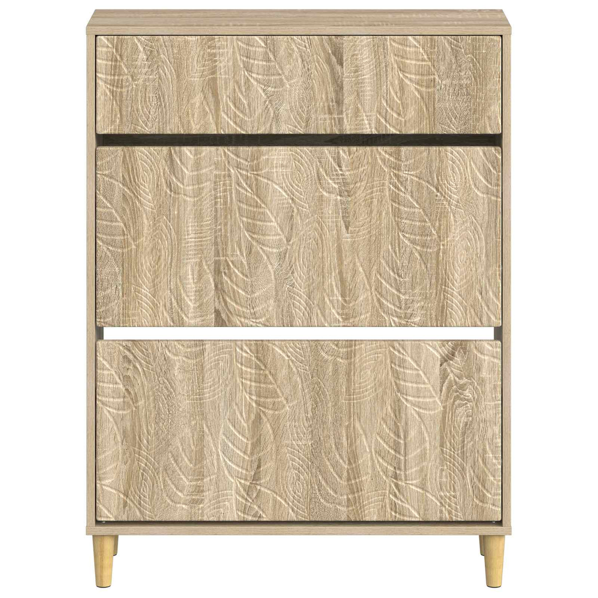 Sko skab DELFT 78 x 24 x 103 cm Konstrueret træ Sonoma-eg