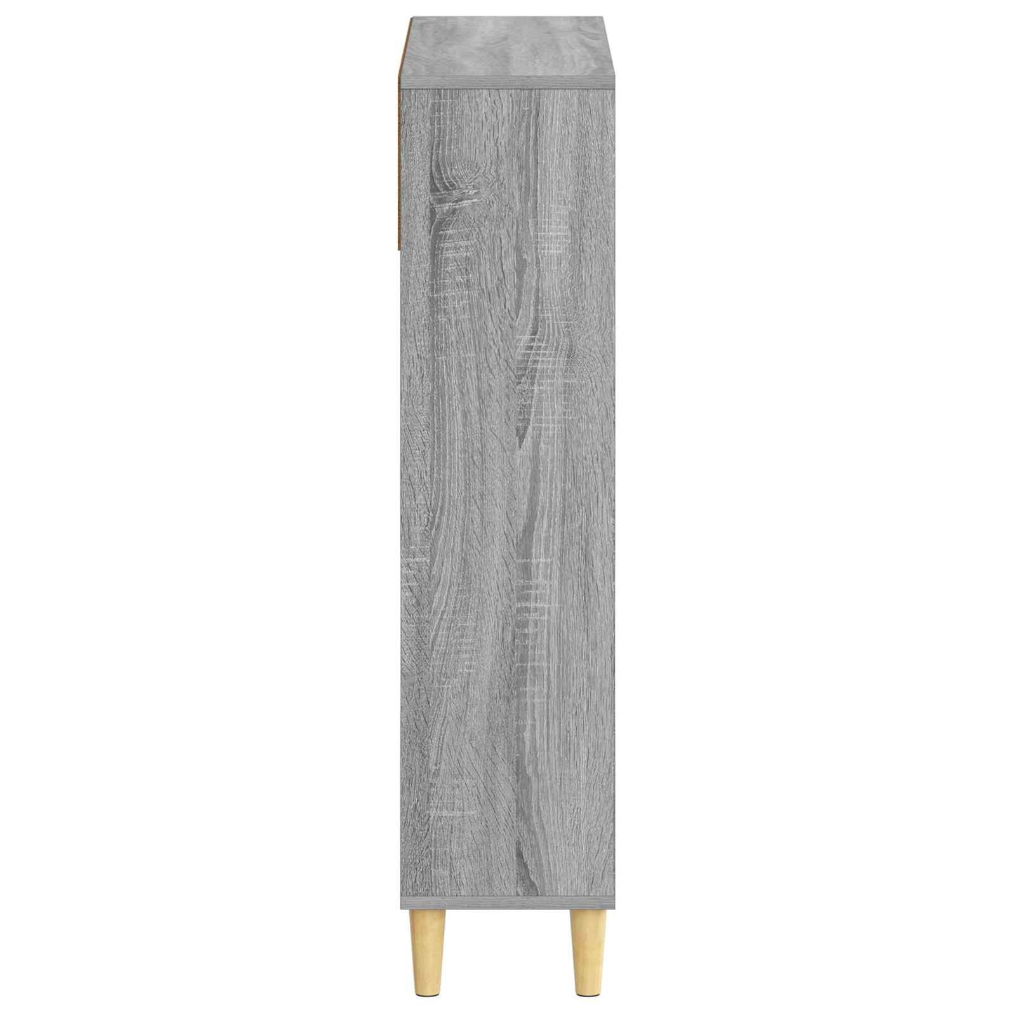 Sko skab DELFT 78 x 24 x 103 cm Konstrueret træ Grå Sonoma