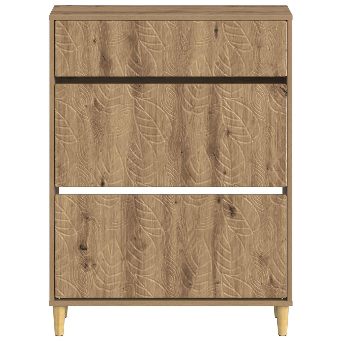 Sko skab DELFT 78 x 24 x 103 cm Konstrueret træ Artisan-eg