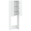 Toilet Skab DELFT Hvid 66 x 25,5 x 190 cm Konstrueret træ