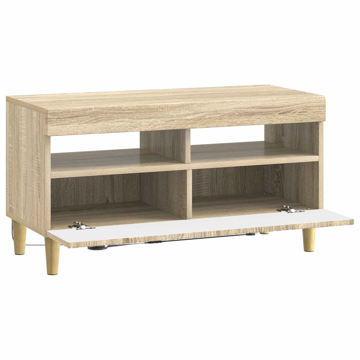 LED TV-skab Sonoma-eg Konstrueret træ