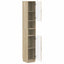Badeværelsesskab med Åben Hylde HOORN Sonoma-eg
