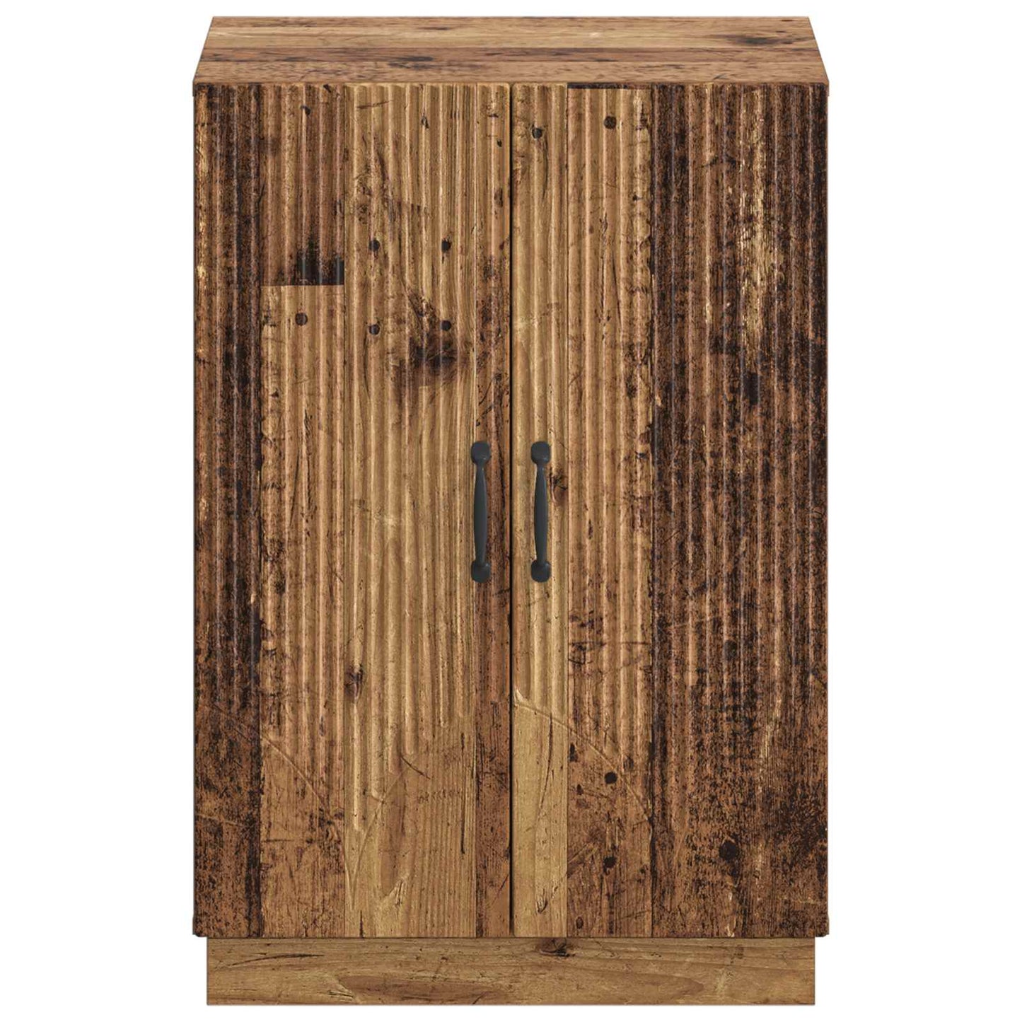 Sko skab HOORN 59,5 x 39,5 x 87 cm Konstrueret træ Gammelt træ