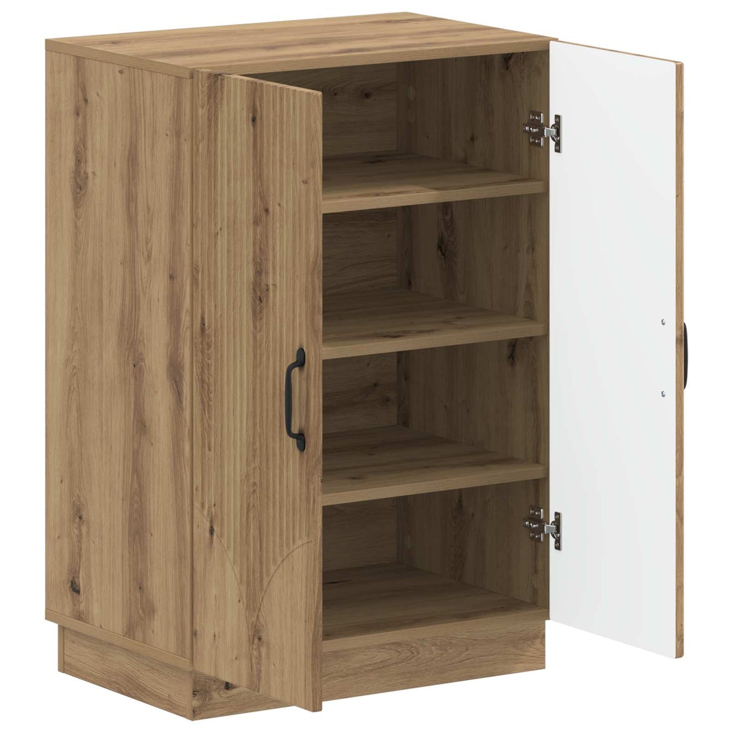 Sko skab HOORN 59,5 x 39,5 x 87 cm Konstrueret træ Artisan-eg