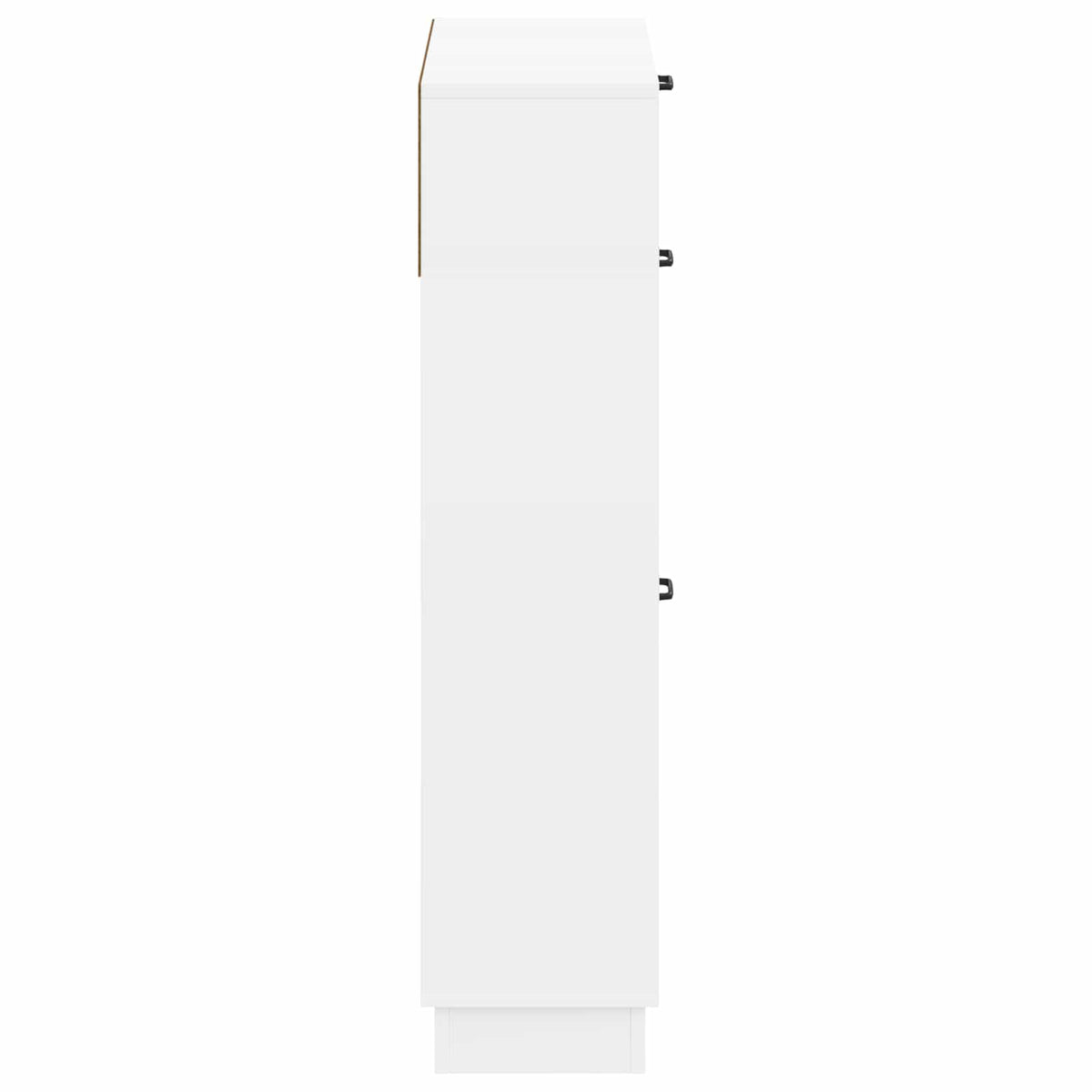 Sko skab HOORN 78 x 24 x 100 cm Konstrueret træ Hvid