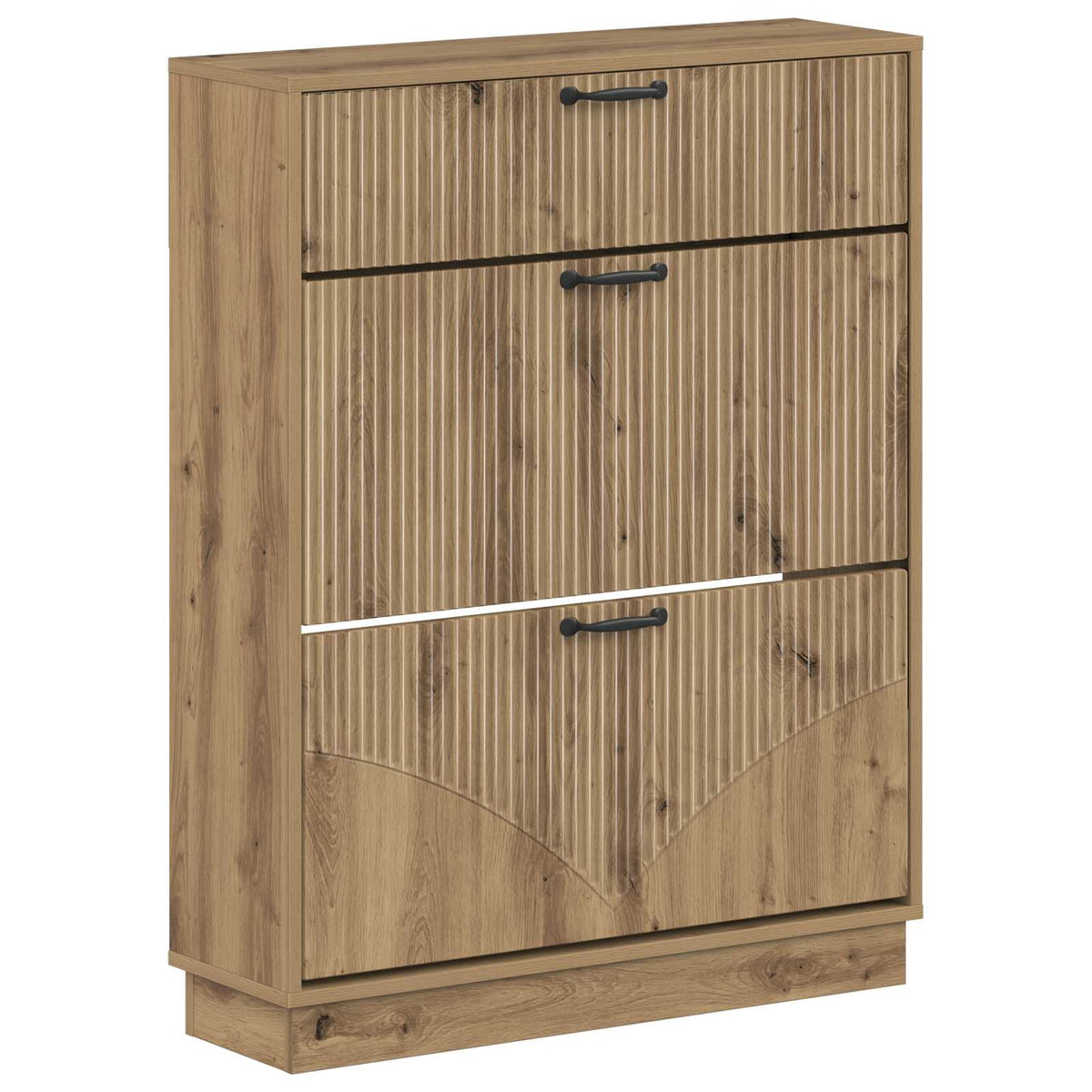 Sko skab HOORN 78 x 24 x 100 cm Konstrueret træ Artisan-eg
