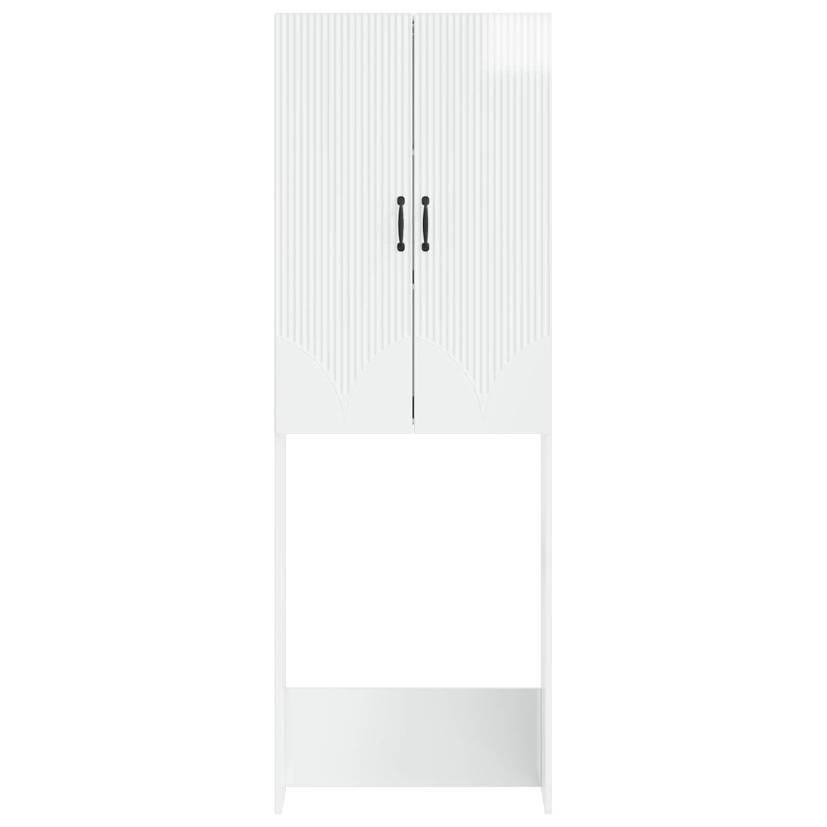 Toilet Skab HOORN Hvid højglans 66 x 25,5 x 190 cm