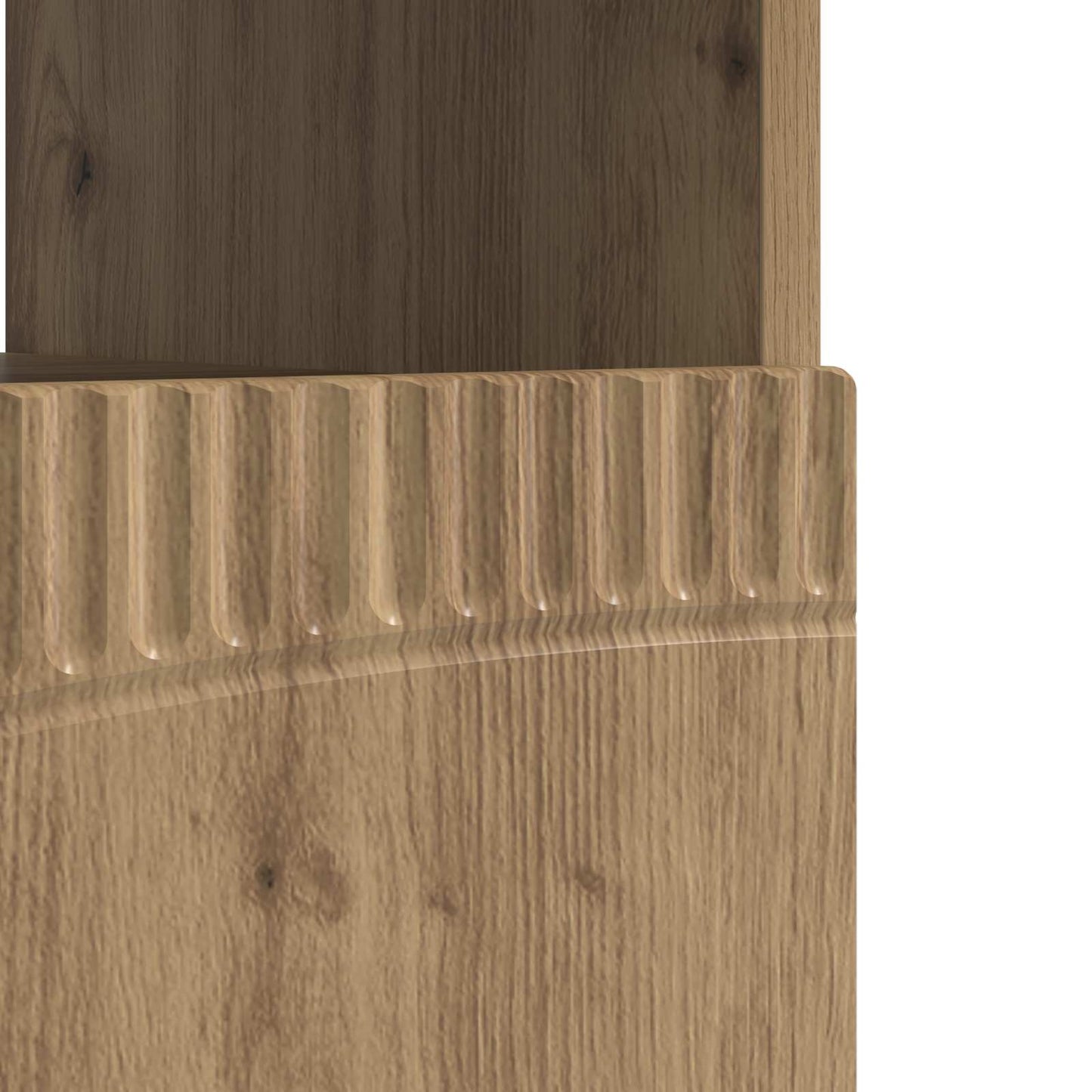 LED TV-skab Artisan-eg Konstrueret træ