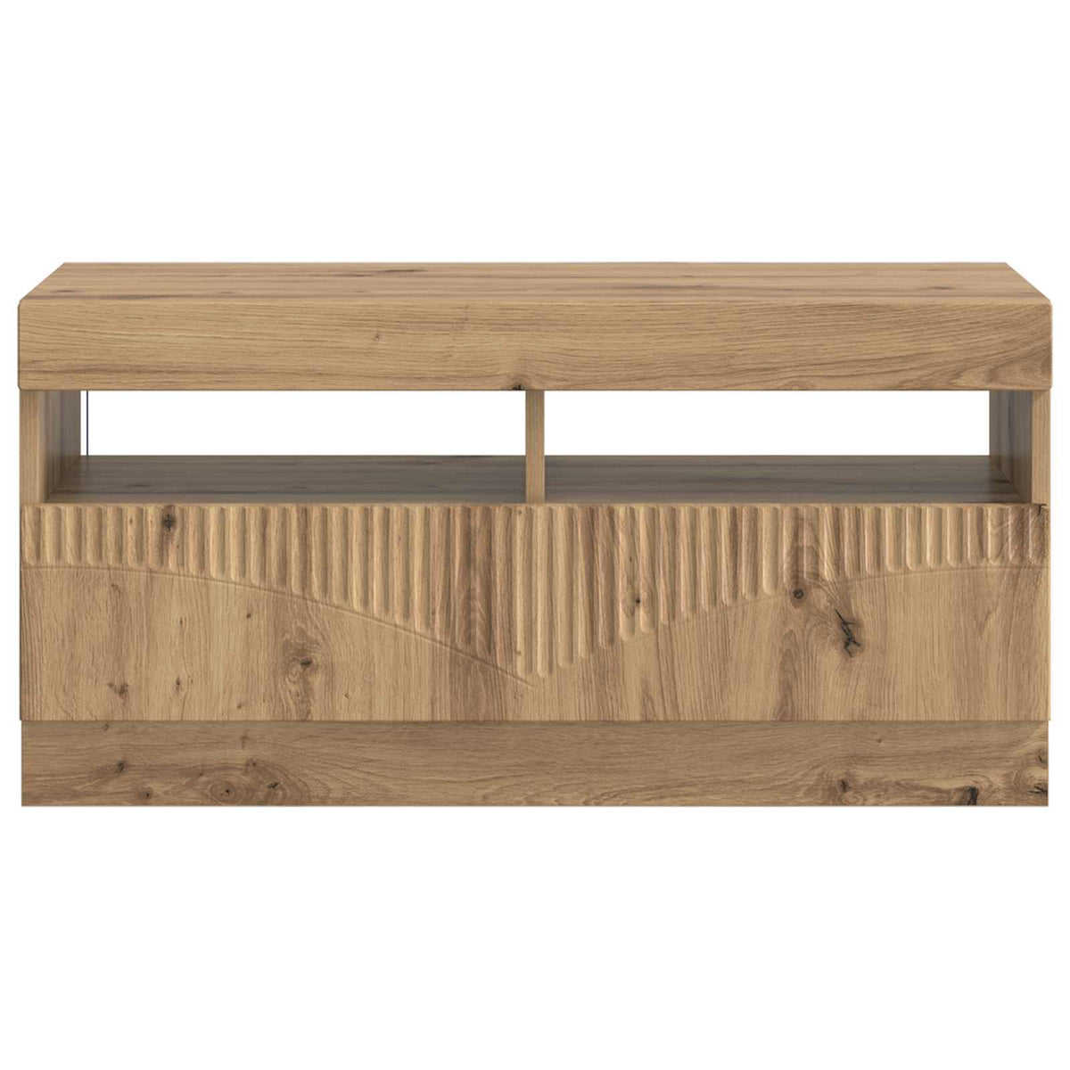 LED TV-skab Artisan-eg Konstrueret træ