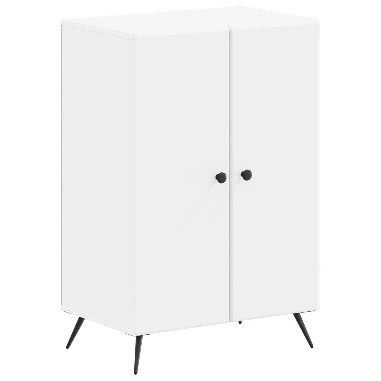 Sko skab BREDA 59,5 x 39,5 x 90 cm Konstrueret træ Hvid