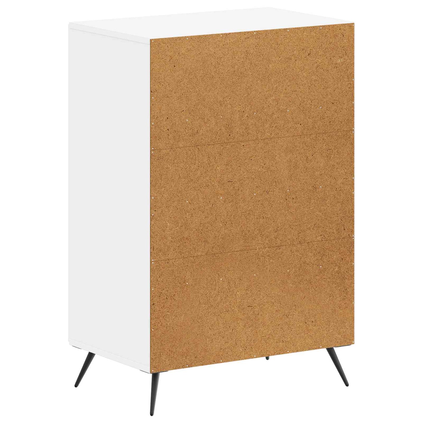Sko skab BREDA 59,5 x 39,5 x 90 cm Konstrueret træ Hvid