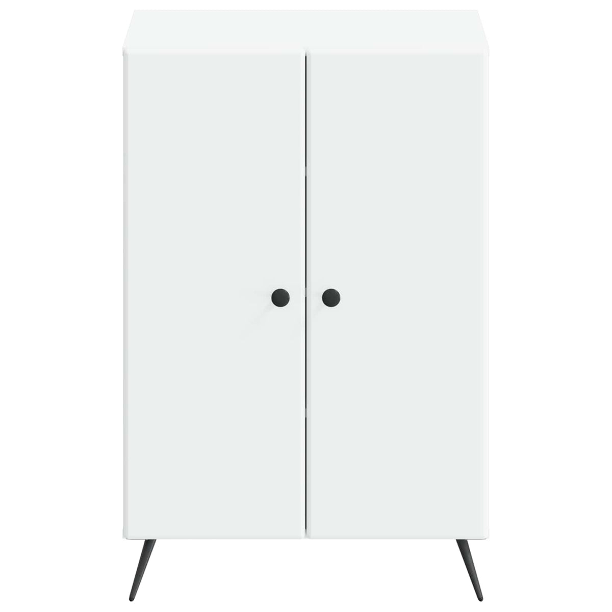 Sko skab BREDA 59,5 x 39,5 x 90 cm Konstrueret træ Hvid