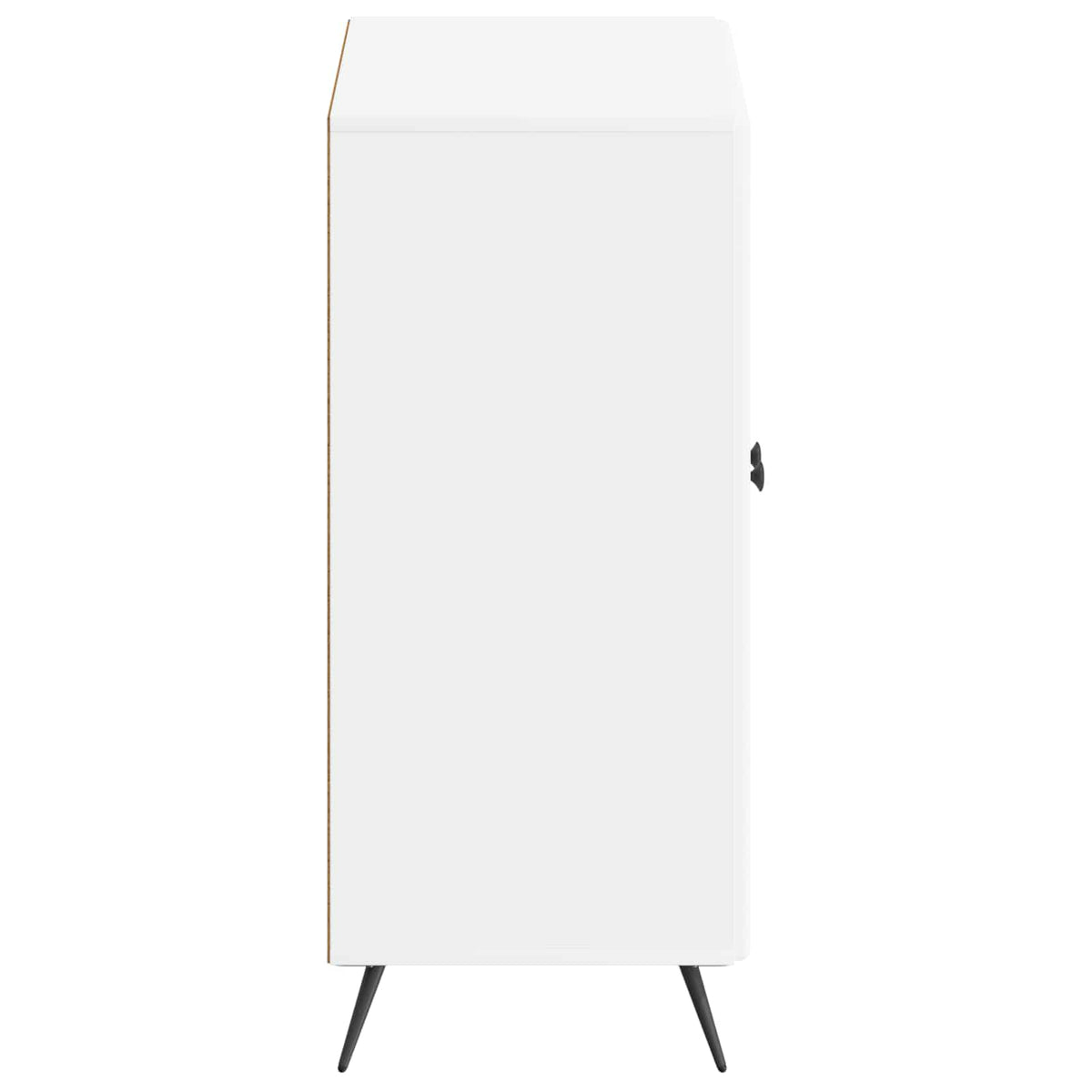 Sko skab BREDA 59,5 x 39,5 x 90 cm Konstrueret træ Hvid