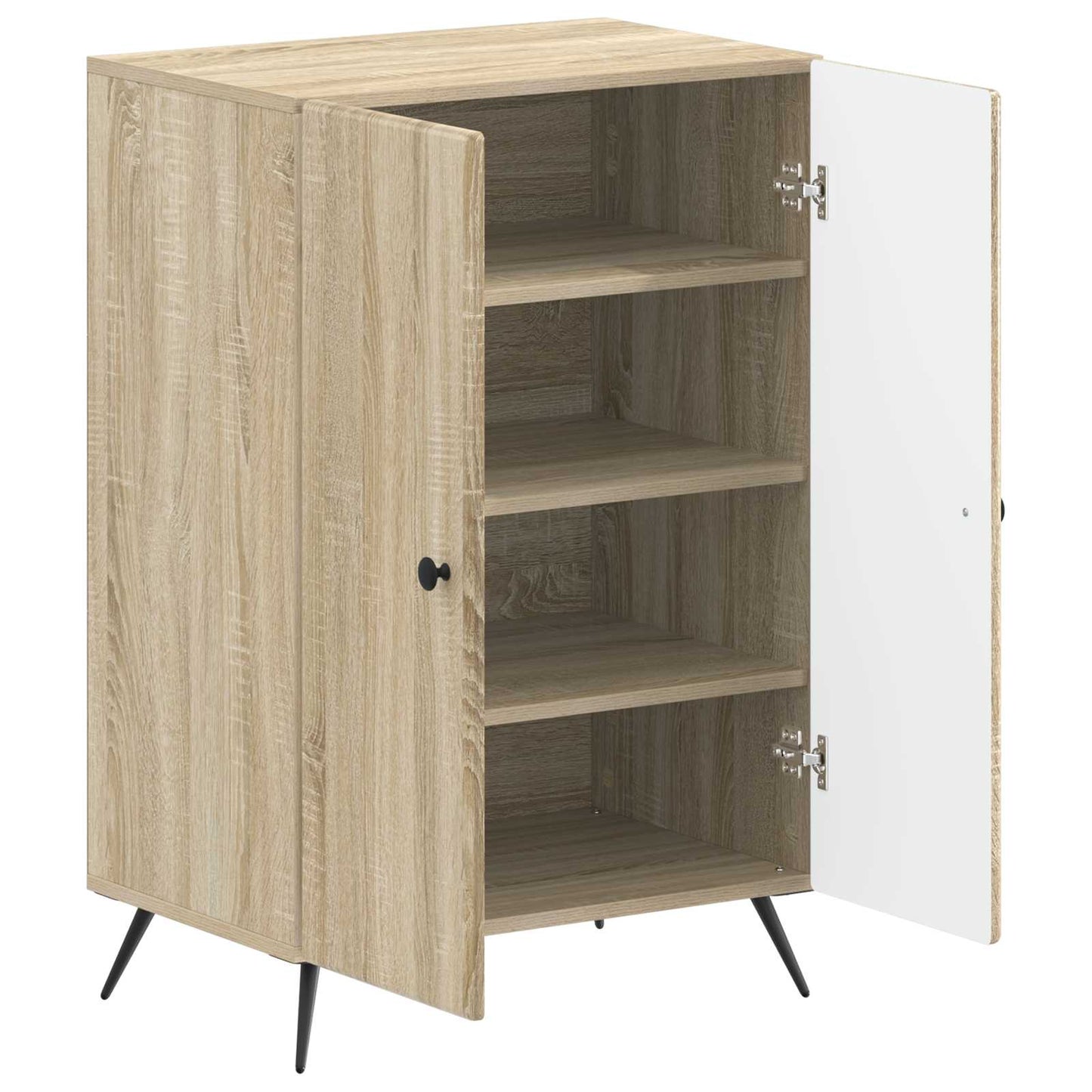 Sko skab BREDA 59,5 x 39,5 x 90 cm Konstrueret træ Sonoma-eg