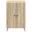 Sko skab BREDA 59,5 x 39,5 x 90 cm Konstrueret træ Sonoma-eg