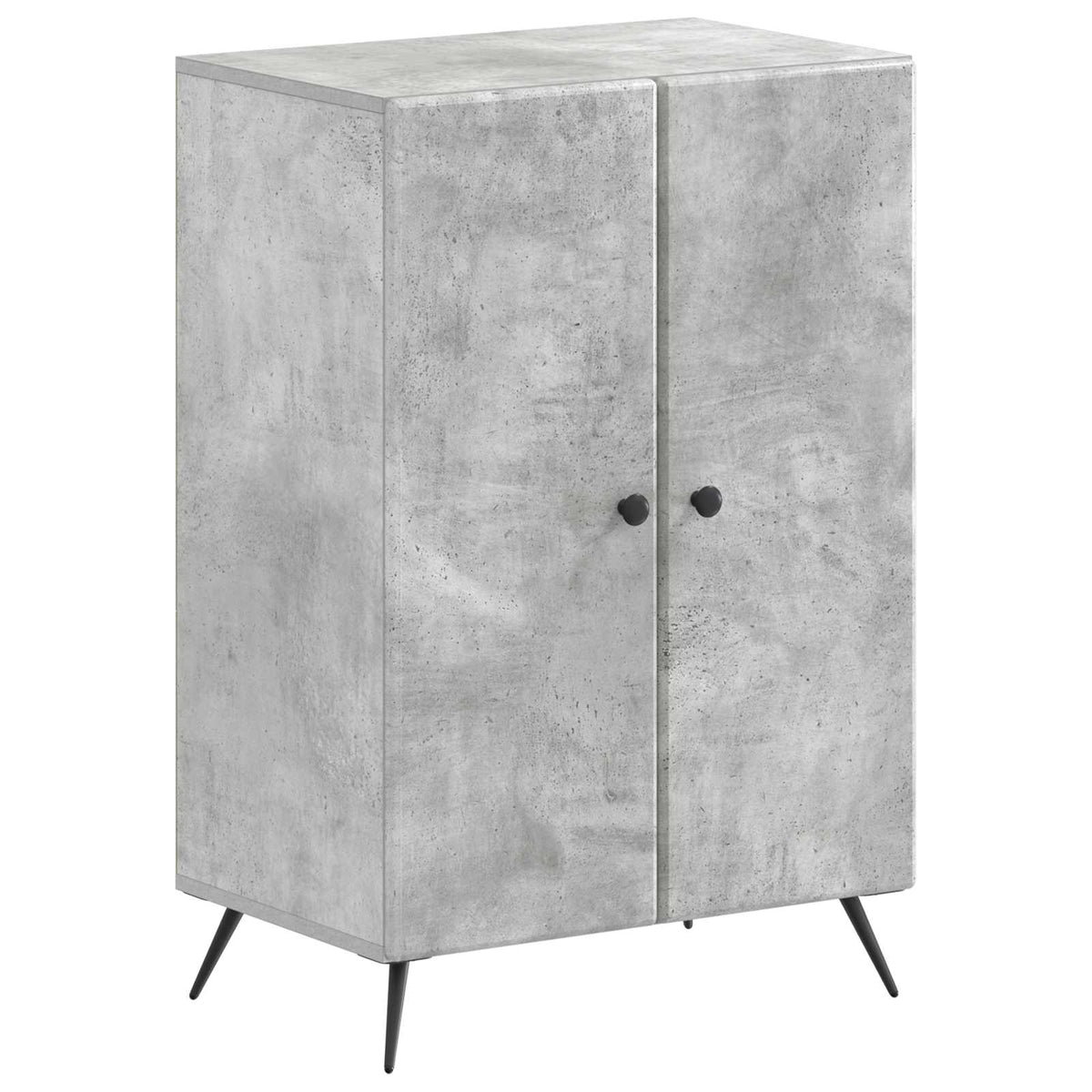 Sko skab BREDA 59,5 x 39,5 x 90 cm Konstrueret træ Betongrå