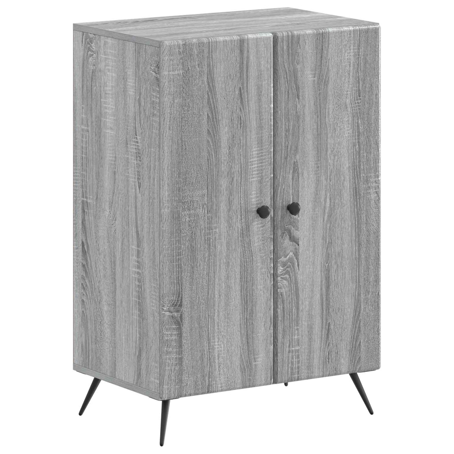 Sko skab BREDA 59,5 x 39,5 x 90 cm Konstrueret træ Grå Sonoma