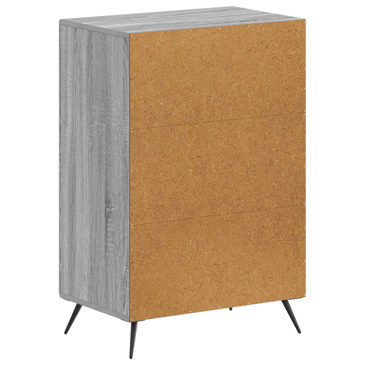 Sko skab BREDA 59,5 x 39,5 x 90 cm Konstrueret træ Grå Sonoma