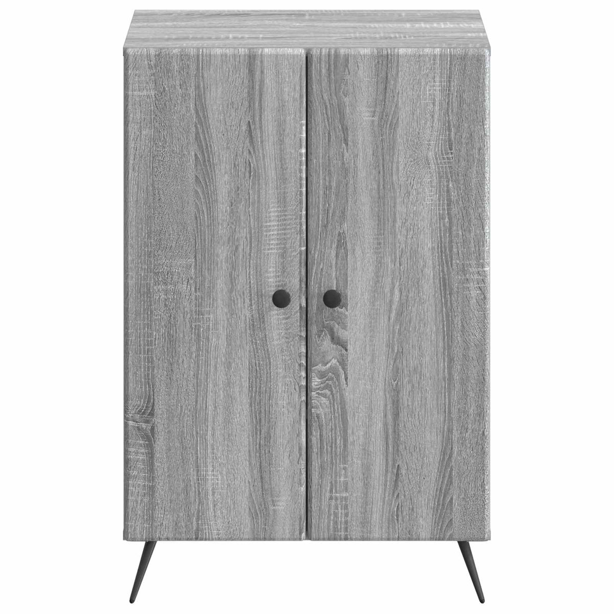 Sko skab BREDA 59,5 x 39,5 x 90 cm Konstrueret træ Grå Sonoma