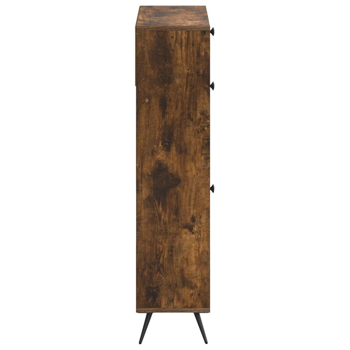 Sko skab BREDA 78 x 24 x 103 cm Konstrueret træ Røget eg