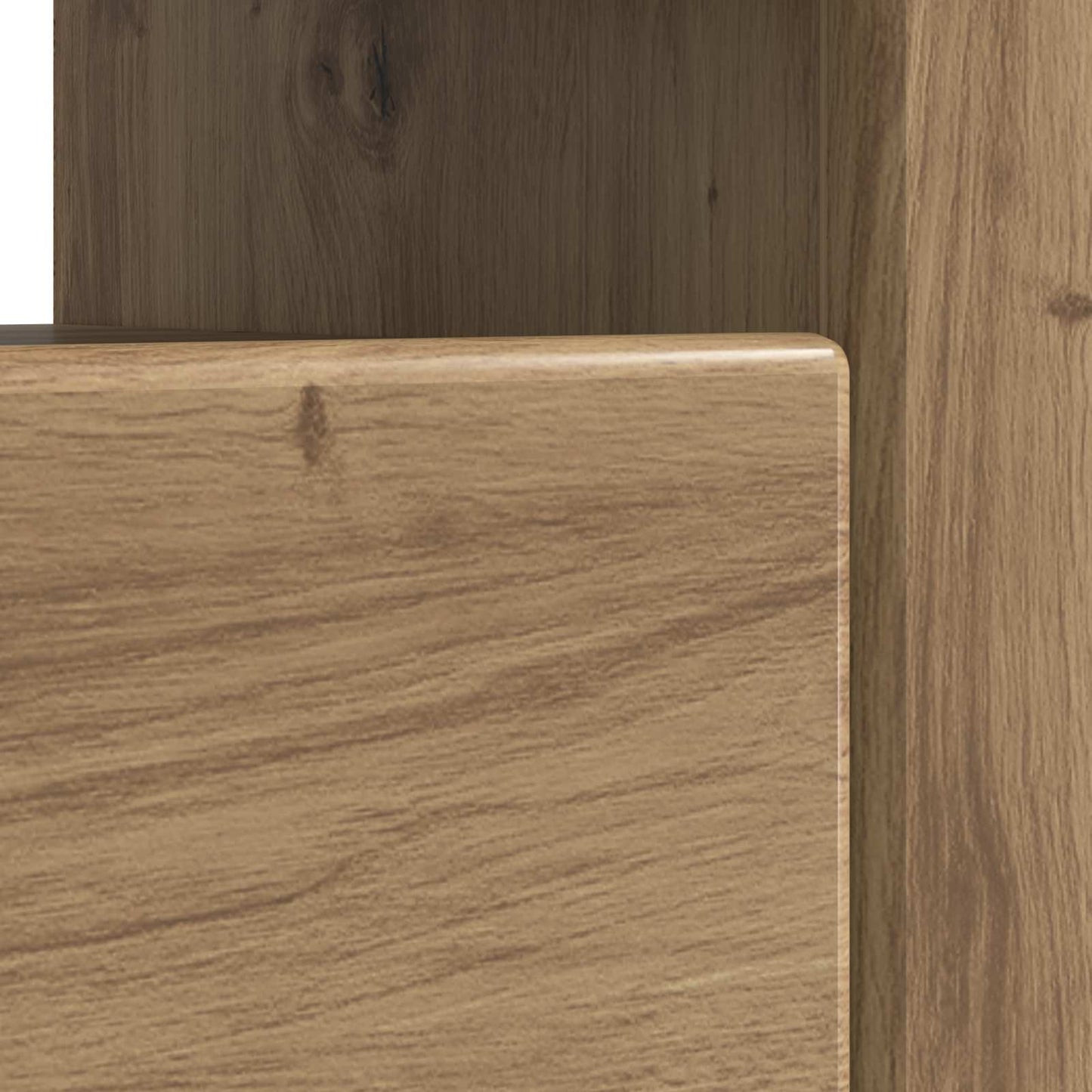 LED TV-skab Artisan-eg Konstrueret træ