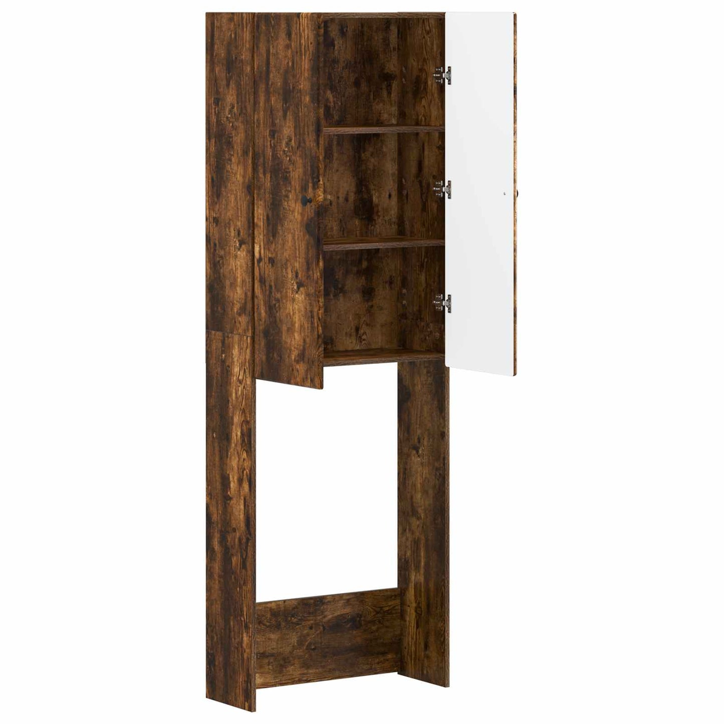 Toilet Skab BREDA Røget eg 66 x 25,5 x 190 cm Konstrueret træ