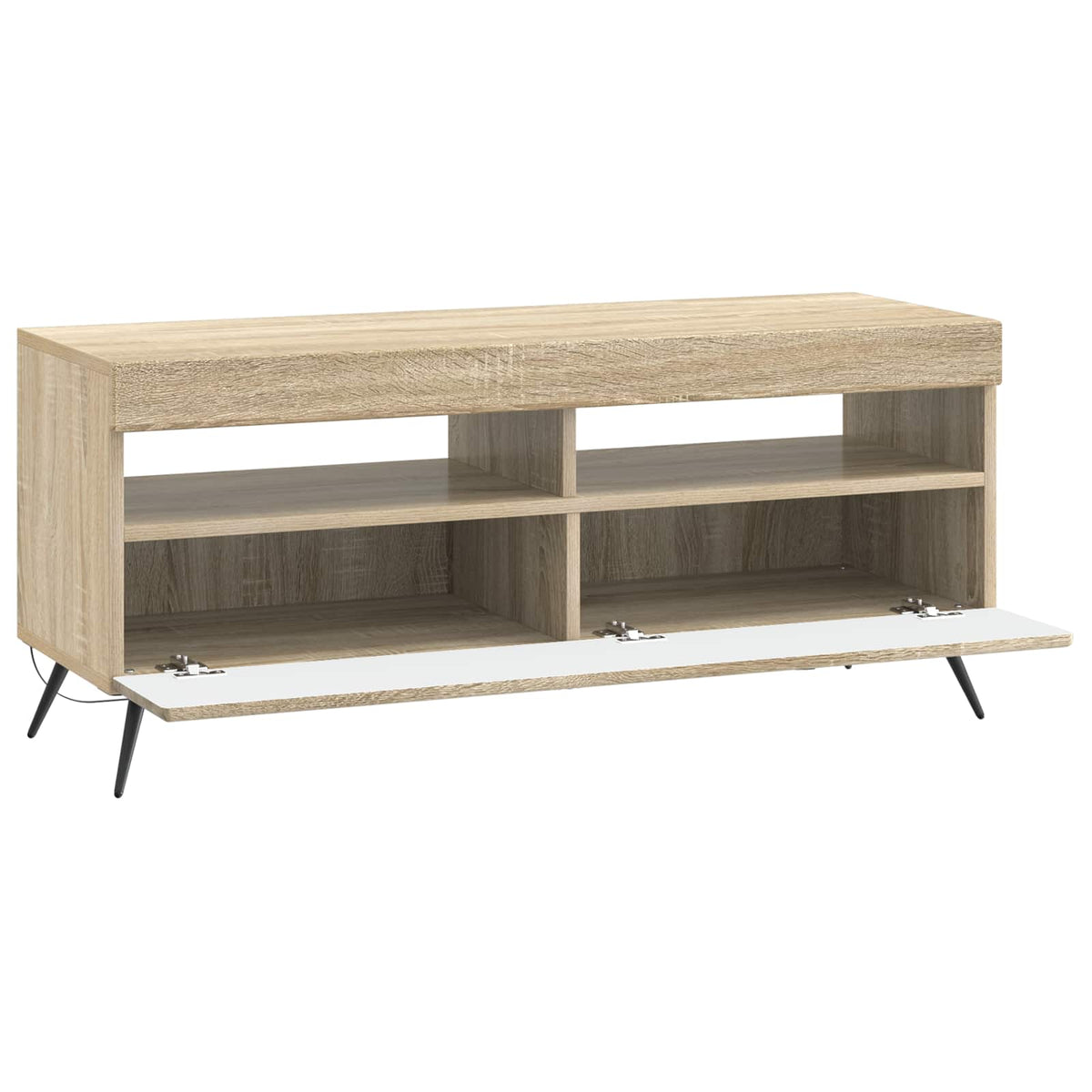 LED TV-skab Sonoma-eg Konstrueret træ