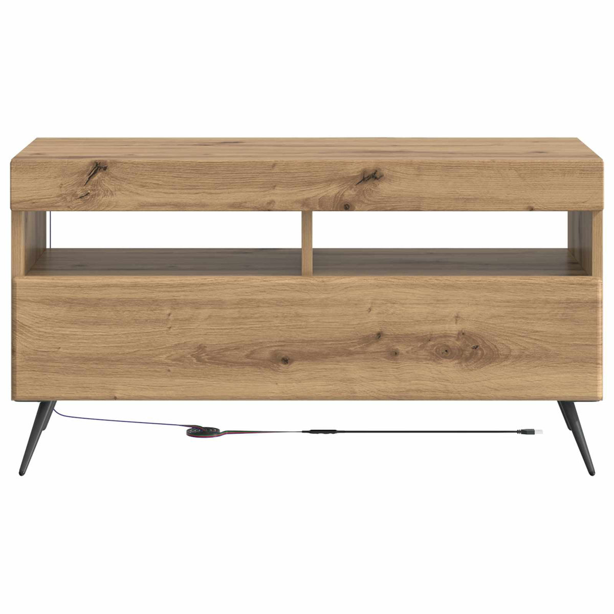 LED TV-skab Artisan-eg Konstrueret træ