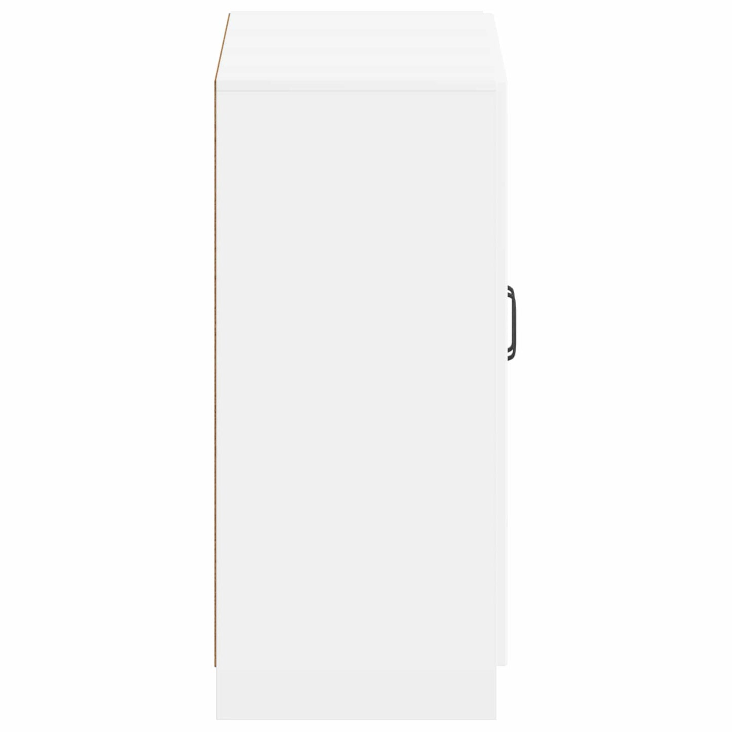 Sko skab UTRECHT 59,5 x 39,5 x 87 cm Konstrueret træ Hvid