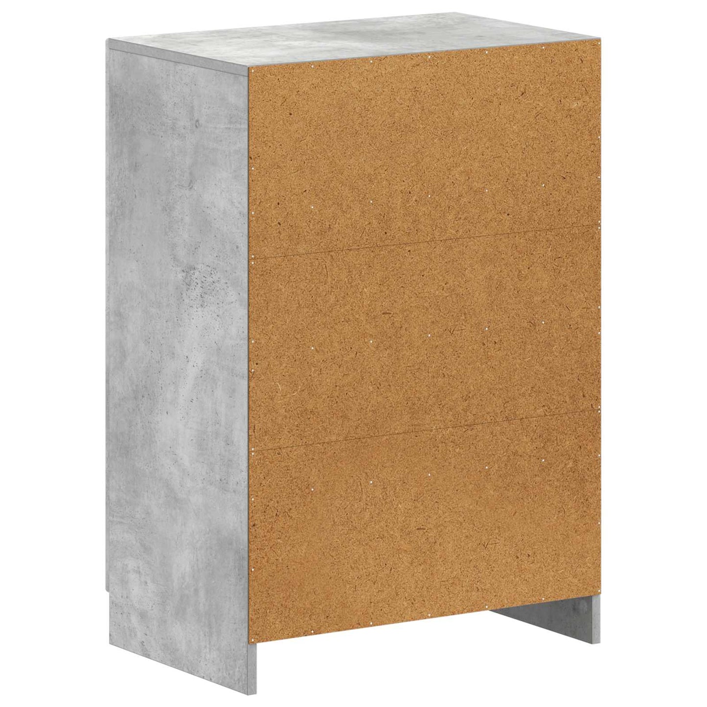 Sko skab UTRECHT 59,5 x 39,5 x 87 cm Konstrueret træ Betongrå